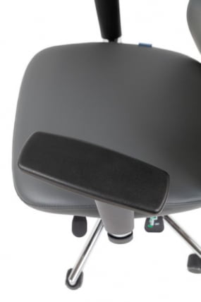 Офисное кресло CHAIRMAN 500 LUX экокожа Серый_13