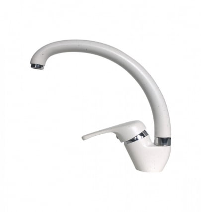 Смеситель Кухонный Lex Isonzo M White_0