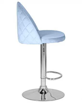 Стул барный DOBRIN MILANA Пудрово-голубой велюр MJ9-74_2