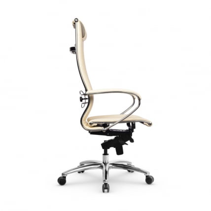 Кресло руководителя Samurai Lux 2 Молочный_2