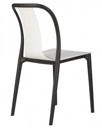 Стул обеденный ДОБРИН АДЭМ (черный/белый) 4 шт / DOBRIN ADAM_4