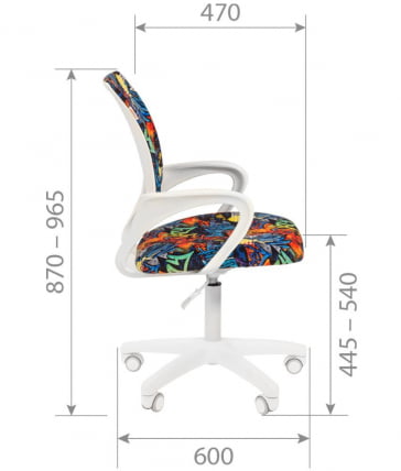 Детское кресло CHAIRMAN KIDS 103 LT Монстры_3