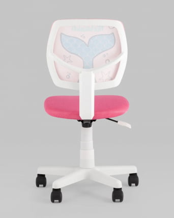 Кресло компьютерное детское ЛОЛО Mermaid Tail пластик белый_6