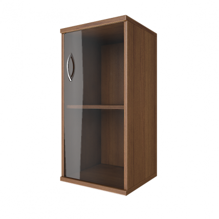 Шкаф низкий узкий правый Riva А.СУ-3.2 Пр Орех Гварнери_0