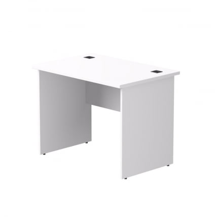 Стол прямой с опорами ЛДСП Everprof EVO 254S009 Белый_0