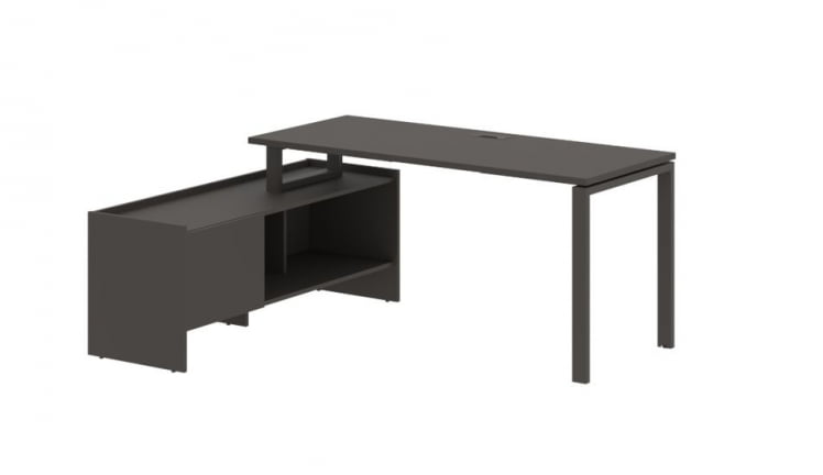 Стол с тумбой EDIS EUCT 17614 Мокко_0