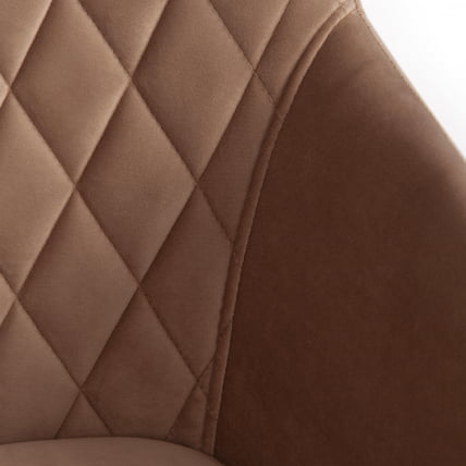 Кресло BREMO (mod. 708) ткань/металл, 58х55х83 см, высота до сиденья 48 см, бежевый barkhat 5/черный_7