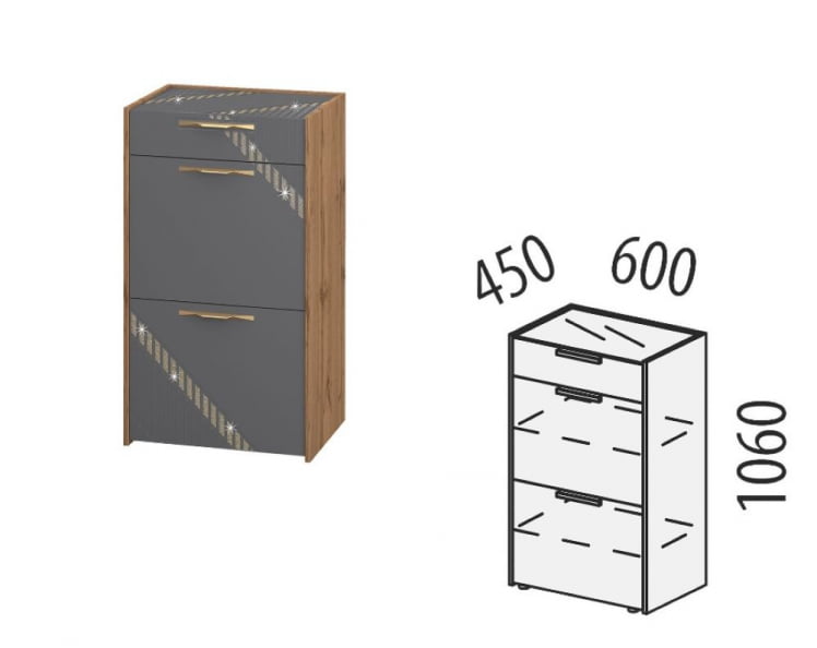 Тумба для обуви Монако 402.11_8