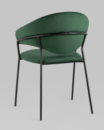 Стул Алексис велюр Зеленый_5