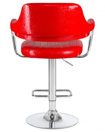 Стул барный ДОБРИН CХАРЛЙ (красный крокодил) 2 шт / DOBRIN CHARLY_5