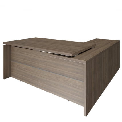 Стол руководителя с приставкой левый YALTA LT-C 18 L Мокко_0