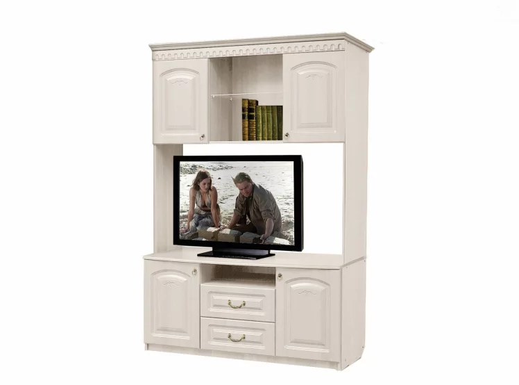 Секция для ТВА Гармония-4 01 Дуб беленый Туя светлая_0