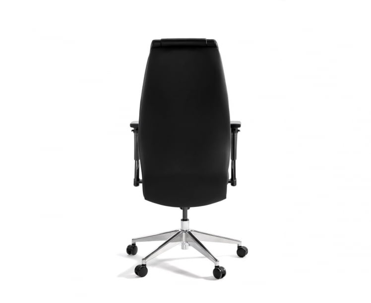 Кресло руководителя Лорд экокожа Черный_3