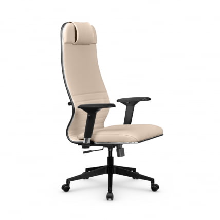 Кресло руководителя Мetta L 1m 38K2/4D Infinity Easy Clean (MPES) Комплект 8 Молочное_1