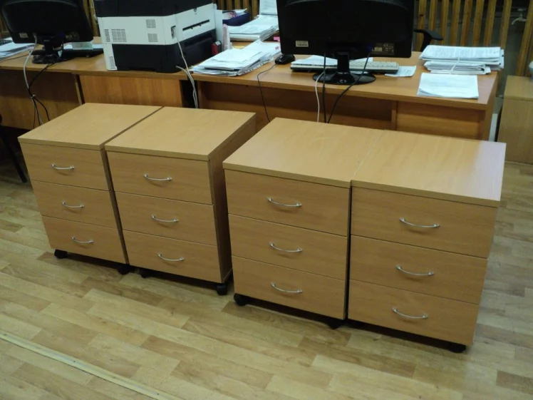 Тумба подкатная Р.Т-3 бук Бавария светлый_11