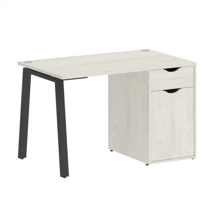 Стол письменный HOME OFFICE VR.SP-3-118.1.A Дуб Наварра/Антрацит металл_0