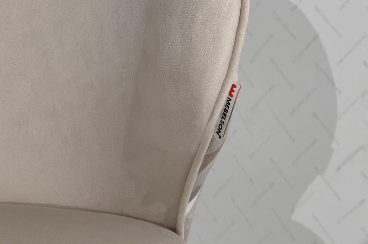 Стул Остин (пломбир (велюр)/белый)_4