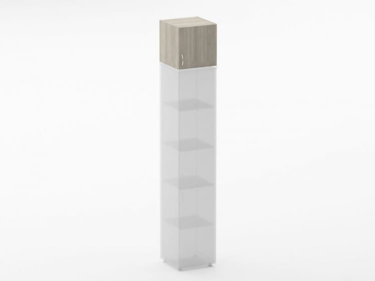 Антресоль Twin 16.13.13Пр Дуб Сантана светлый_0