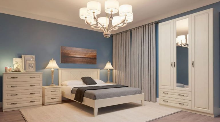 Комод Кантри 01 Слоновая кость_1