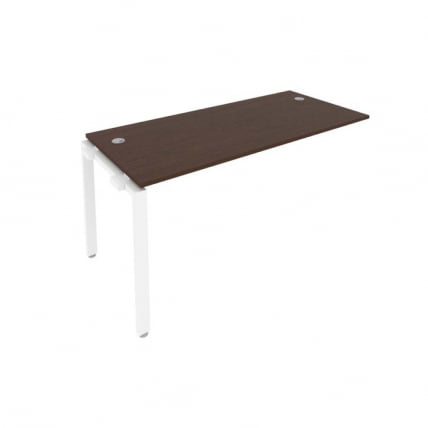 Проходной наборный элемент рабочей станции Metal System Б.ПРС-СП-1.4 Венге/Белый_0