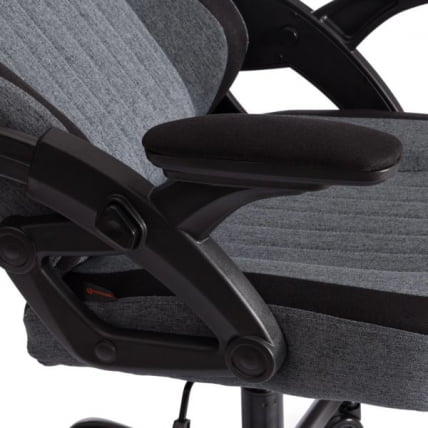 Кресло iWolf ткань, черный/серый_6