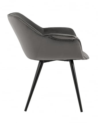 Стул Мэйсон New велюр Темно-серый_3