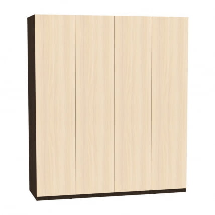 Шкаф распашный R-198х180х45-1-PO(Венге-ДМ)_0