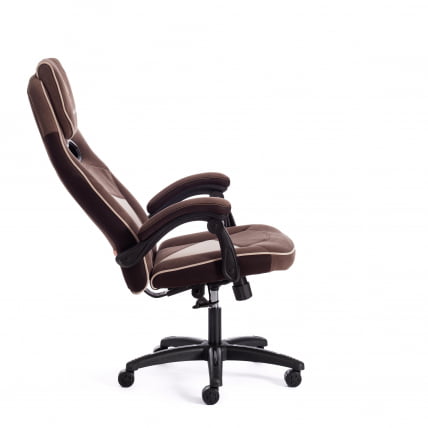 Кресло ARENA флок , коричневый/бежевый, 6/7_3