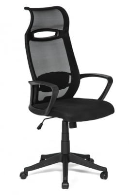 Кресло для руководителя CITY Черное_0