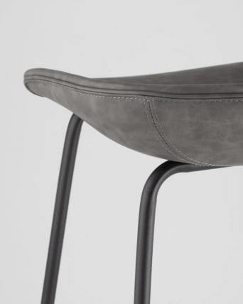 Стул барный Beetle Lite PU серый 2 шт_4