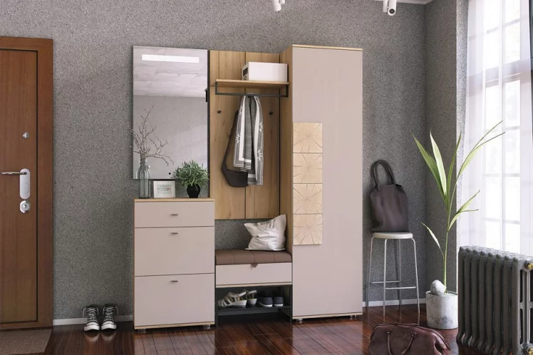 Шкаф двухстворчатый Фиджи ЛД 659.310.000 Дуб золотой Кашмир_3