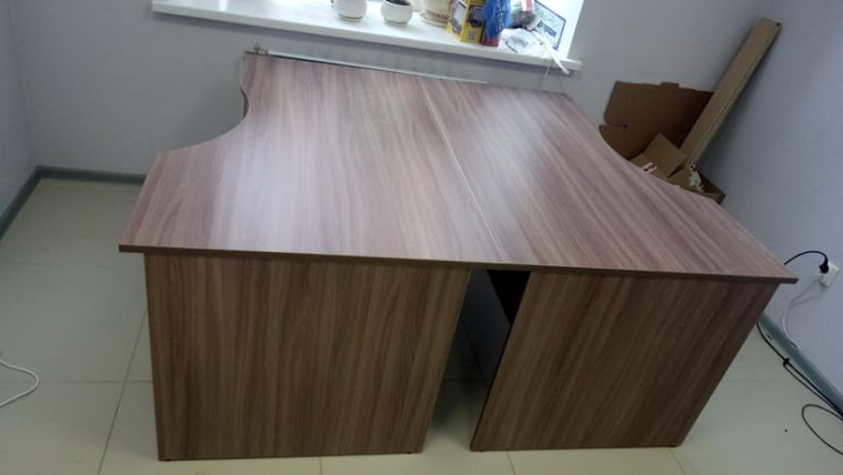 Стол письменный правый СА-2 Пр Ясень Шимо_2