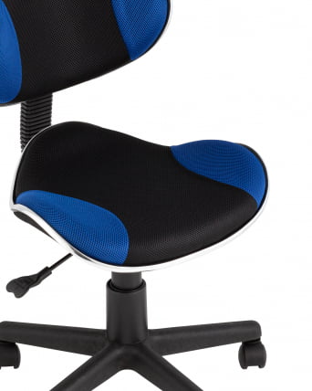 Стул офисный QZY Черно-синий_1
