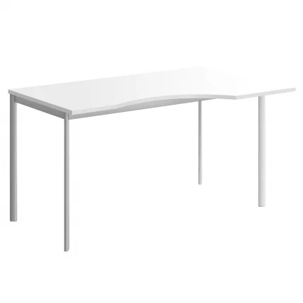Стол эргономичный IMAGO-S CA-2S(L/R) белый алюминий_0