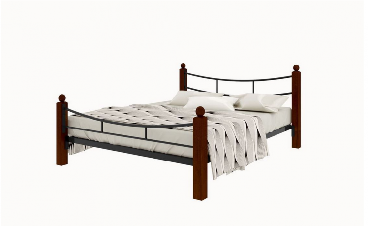 Кровать София Lux plus 1600х1900 Черная_0