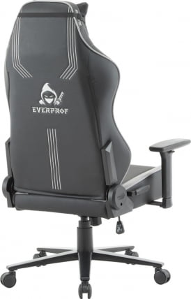 Кресло геймерское Everprof Rapid Экокожа Серый_9