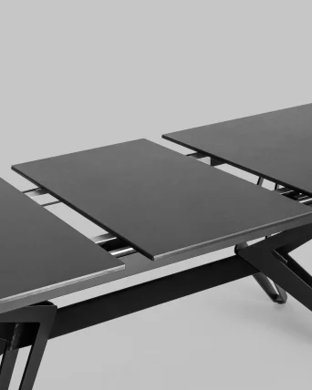 Обеденный стол раскладной Олимпия 160-210 Темная керамика_6