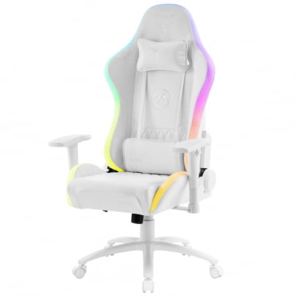 Кресло геймерское Frost RGB White_1