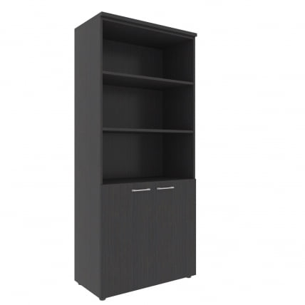 Шкаф с 1 комплектом глухих малых дверей и топом XHCS 85.5 Легно Темный_0