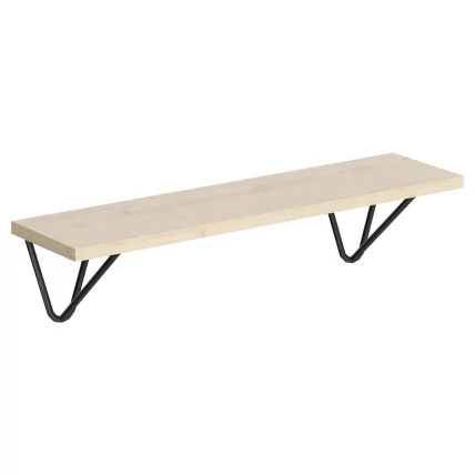 Полка навесная COFFEE SH-1-WIRE Клен_0