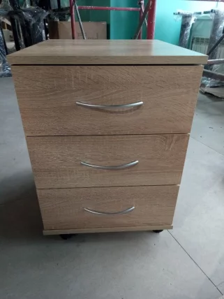 Тумба мобильная SC-3M .1 (Дуб сонома светлый)_4