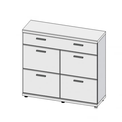 Комод Корано Бм.Кор-87 Белый_0