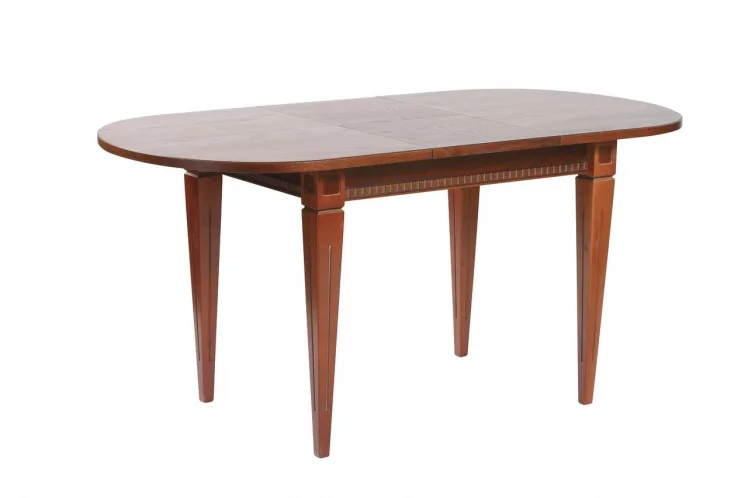Стол раскладной овальный Селва латте_1