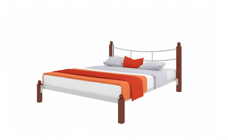 Кровать София Lux 1600х1900 Белая_0