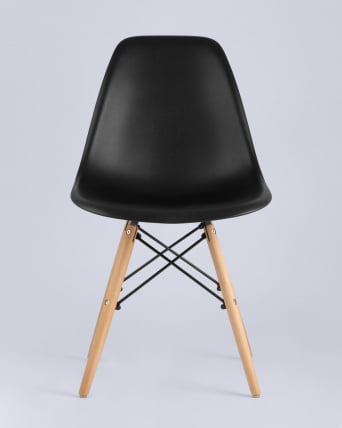 Стул Eames Style DSW черный 4 шт. комплект (разборный каркас)_5