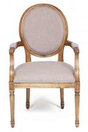 Кресло MEDALION (mod.CB2245) дерево береза, 99х59х48см, Груша (№3)_1