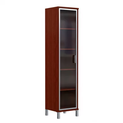 Стеллаж стекло в раме В431.8 R Бургунди_0