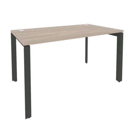 Стол рабочий на П-образном м/к ONIX O.MP-SP-3.8 Дуб Аттик/Антрацит_0