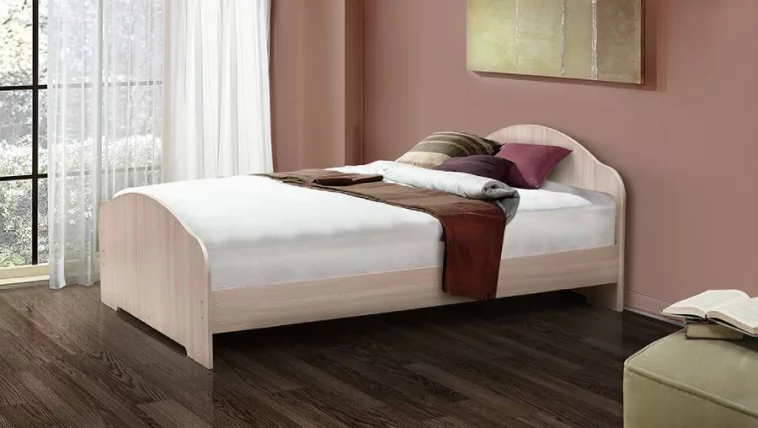 Кровать на уголках №1 1800*1900 Клен_0