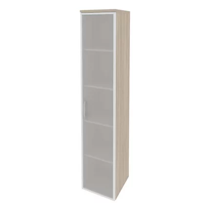 Шкаф высокий узкий правый ONIX O.SU-1.10R(R) Дуб Аттик/Белый_0